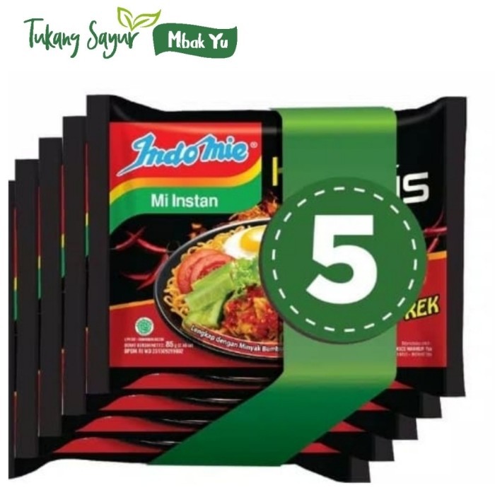 

indomie goreng ayam geprek isi 5pcs