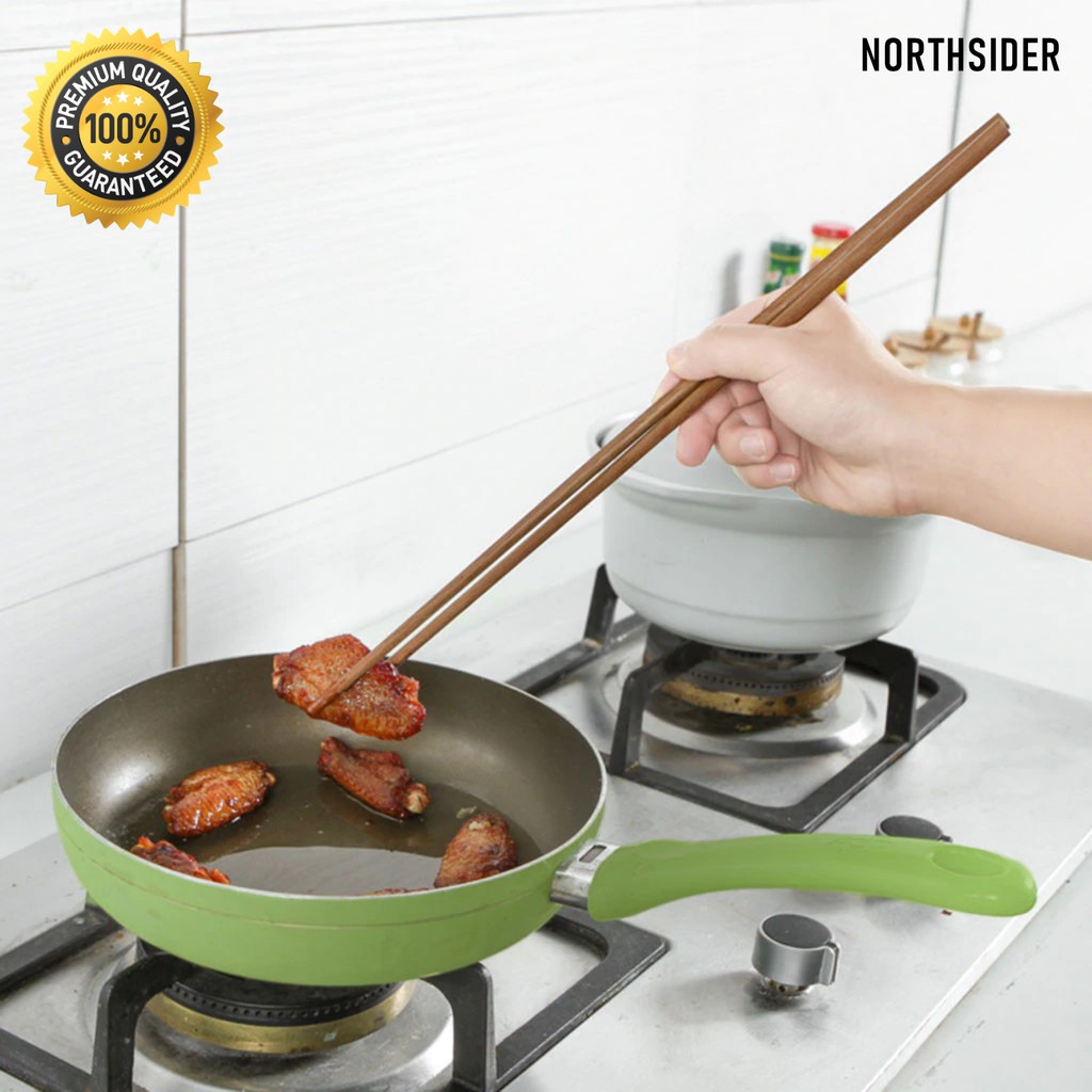 Sumpit kayu panjang 42cm | shabu-shabu - hot pot - mie - gorengan