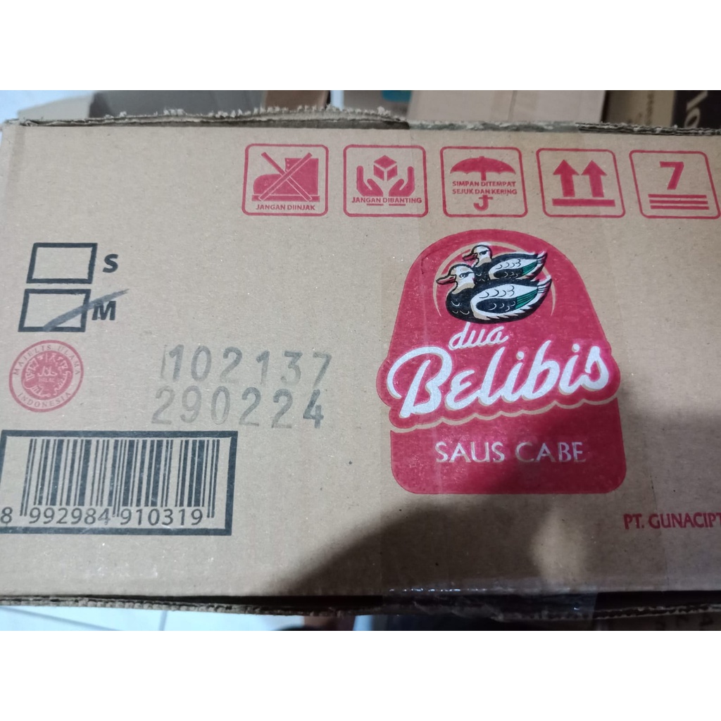 Dua Belibis Saus Cabe Sambal Botol 135 ml 135ml