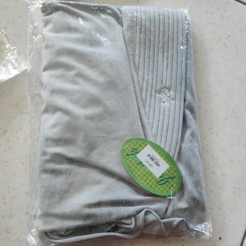 L 85 RC JILBAB BERGO ORIGINAL JAMILAH HIJAB | L 85 RC Tanpa Payet ORIGINAL Size M-Abu muda