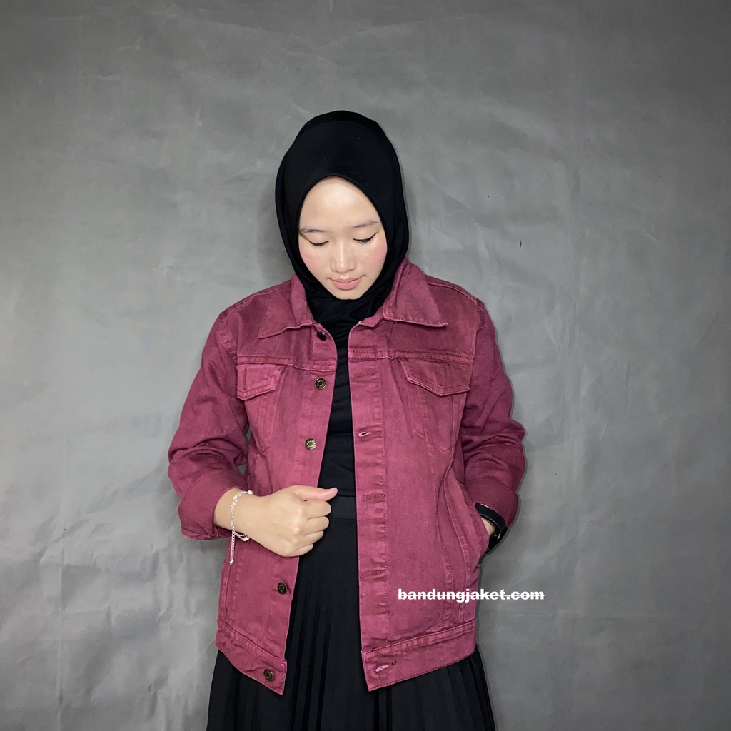 JAKET JEANS SANDWASH || CLASIC DENIM PRIA DAN WANITA