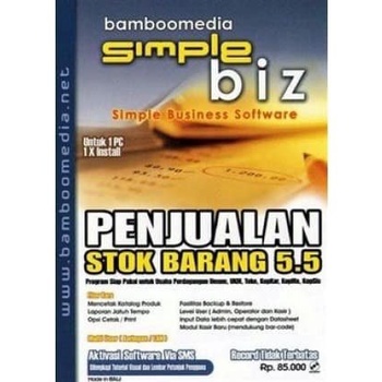 software penjualan stok barang . full