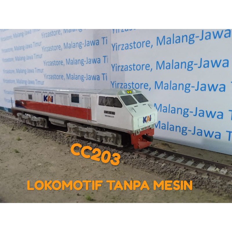Jual Kereta Api Indonesia Miniatur Lokomotif Kereta Api Seri Cc 203