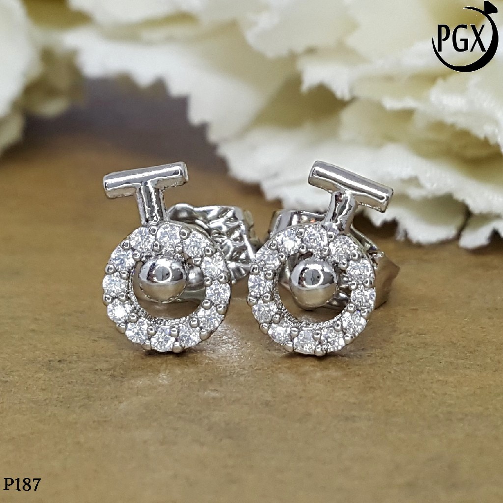 PGX Anting Tusuk Xuping Lapis Emas Aksesoris Perhiasan Premium - P187