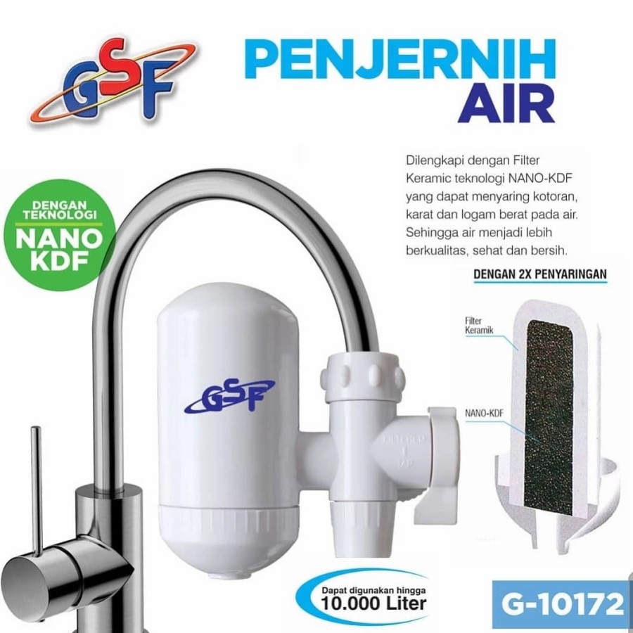 filter kran penyaring penjernih air gsf