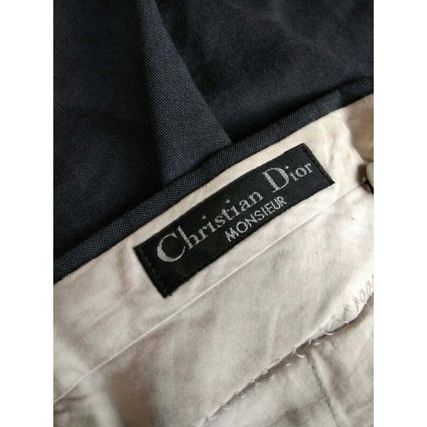 Vintage Christian Dior Monsieur Wool Trousers