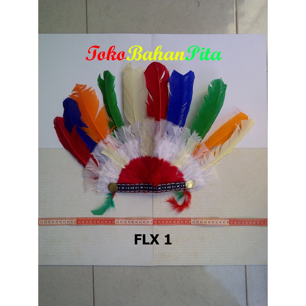 (1 PCS) TOPI BULU FLX 1 | BULU HIAS | TOKO BAHAN PITA