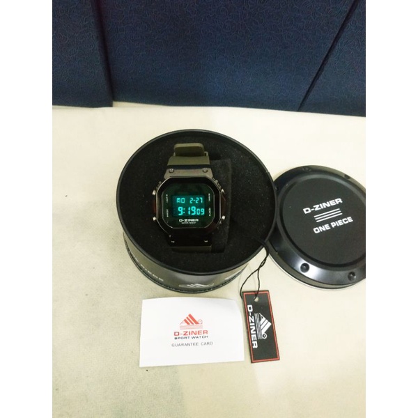 JAM TANGAN DIGITAL CEWEK ORIGINAL D-ZINER WATERPROOF