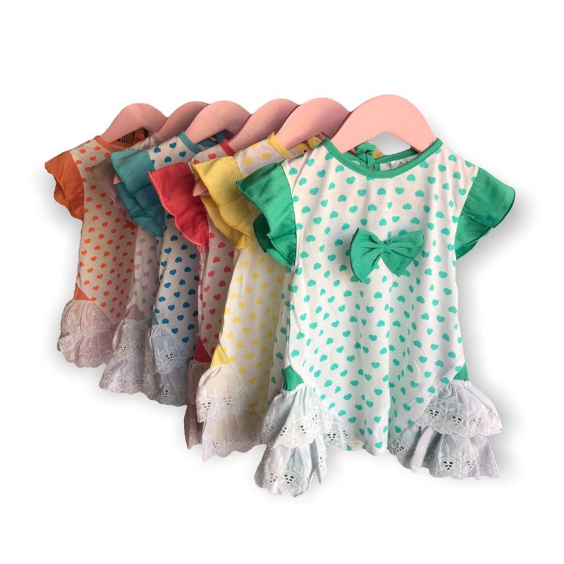 Dress bayi perempuan | Baju bayi perempuan | Dres bayi perempuan 6 12 bulan | Daster bayi perempuan 6 12 bulan atau 1 tahun | Daster harian anak