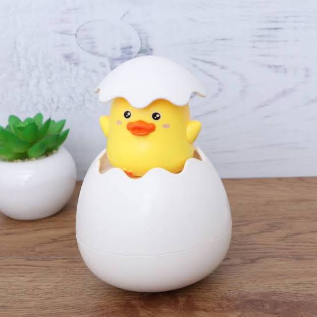 MAINAN MANDI BAYI BATH TOYS FLOATING EGG DUCK PENGUIN