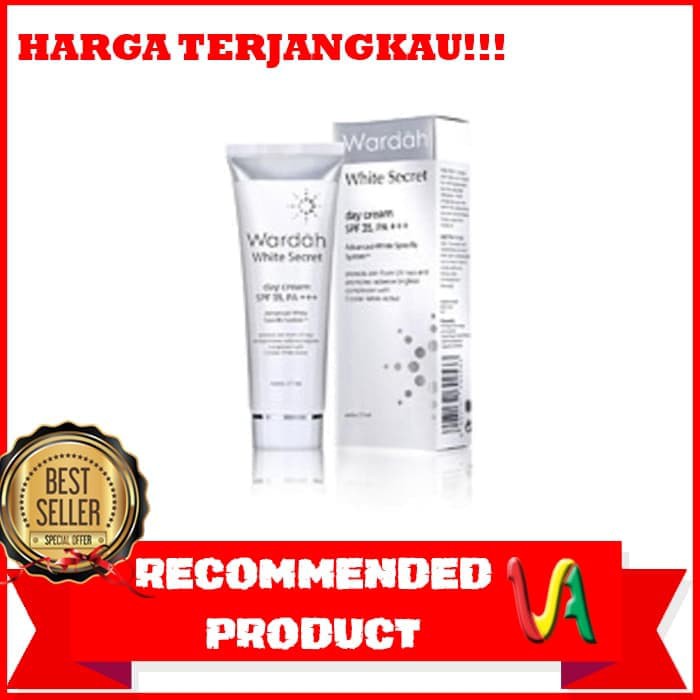 Wardah White/Krim Siang/Krim Wajah/Krim Pemutih Wajah/Perawatan Wajah