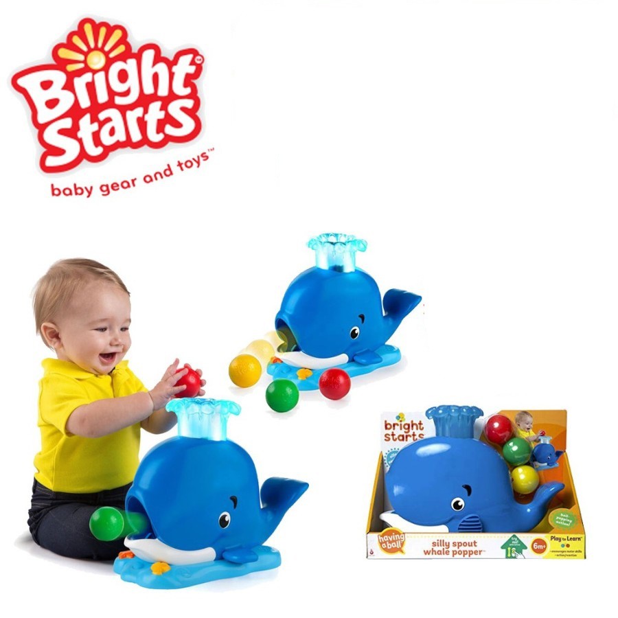 Bright Starts Silly Spout Whale Popper