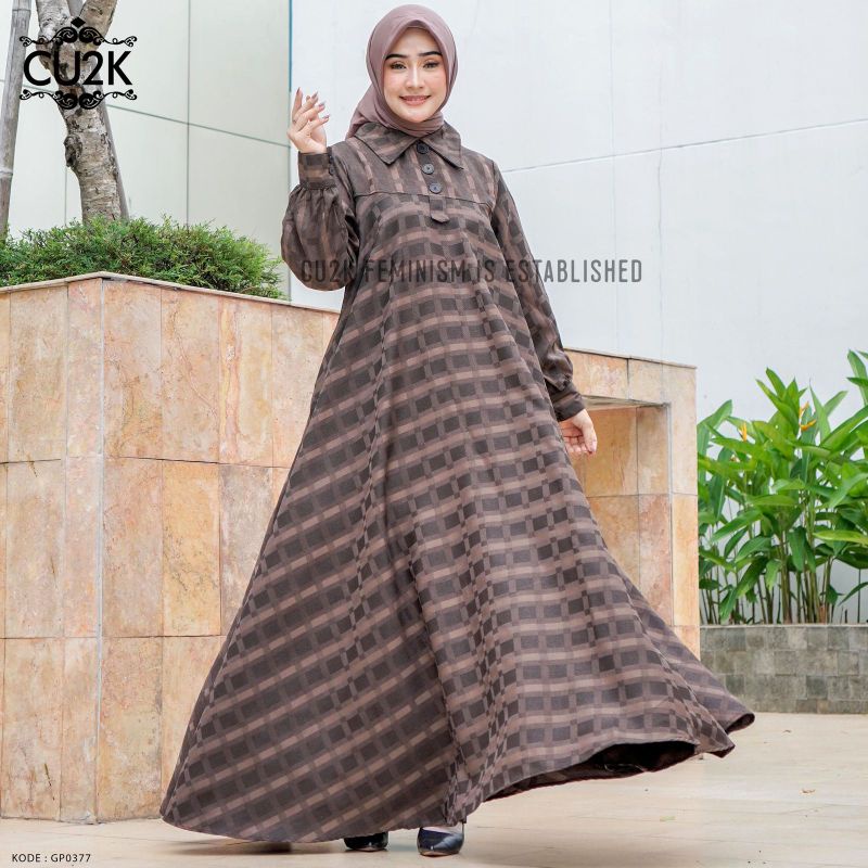 Dress Cu2k Gamis Zeeya Original By Cucuk Feminism Is Established Fashion Muslimah Terkini Outfit Kon