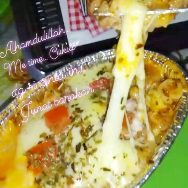 

FUSILLI BAKED 3 CHEESES small