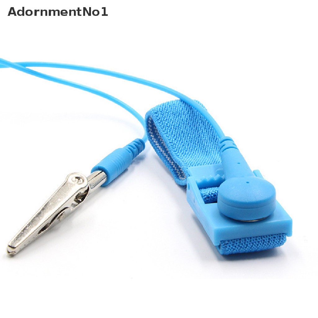 (AdornmentNo1) Strap Pergelangan Tangan ESD Anti Statis Untuk Reparasi Elektronik