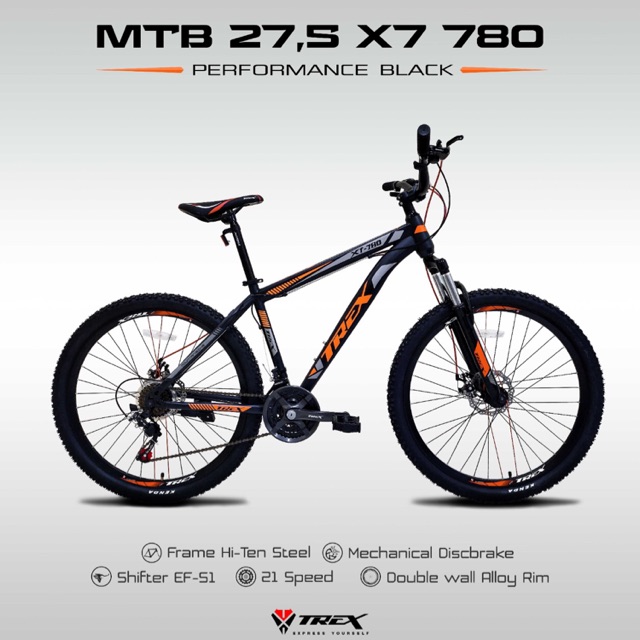 Sepeda gunung trex 27.5