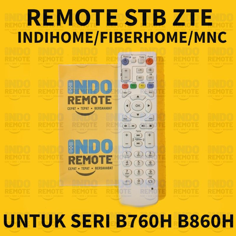 REMOTE REMOT STB ZTE IINDIHOMEEE lNDlHOME B760H B860H