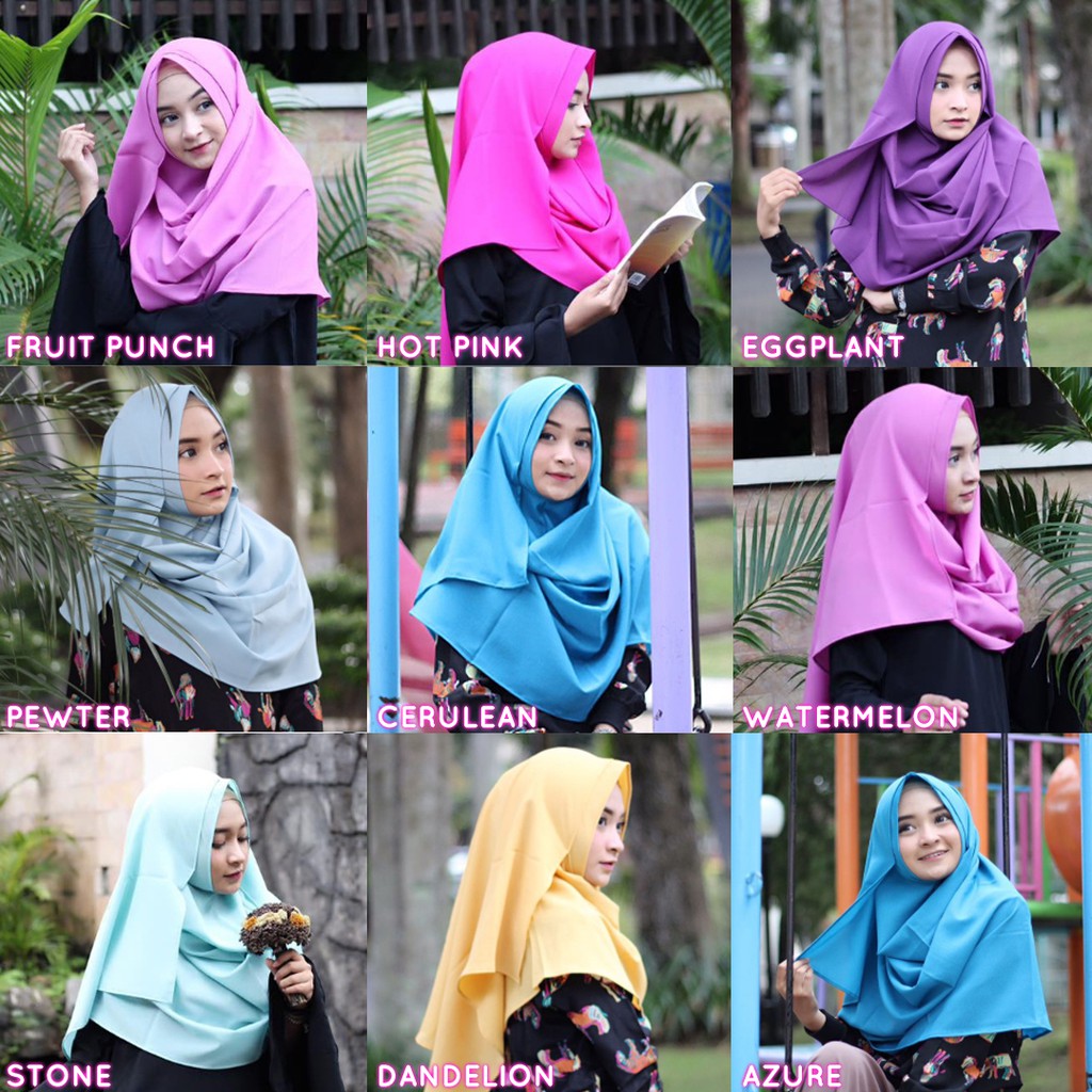 SERI A PASHMINA INSTANT MANAMI HIJAB INSTANT