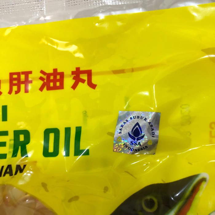Minyak Ikan untuk Kucing Anjing Hamster Tung Hai Asli Vitamin Fish Oil COD Omega 3 Import Hewan