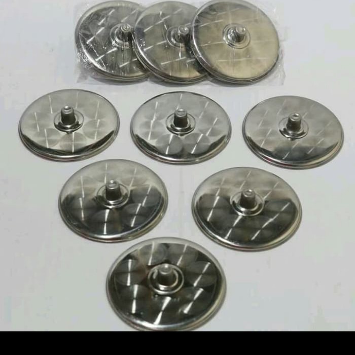 Tutup Gelas Anti Karat / Tutup Gelas Stainless Steel / Tutup Gelas Diameter 8 Cm