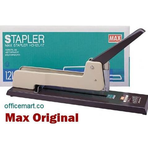 

Termurah Stapler Max Hd-12L/17 Staples Jilid Kapasitas 30-160 Lembar Offic