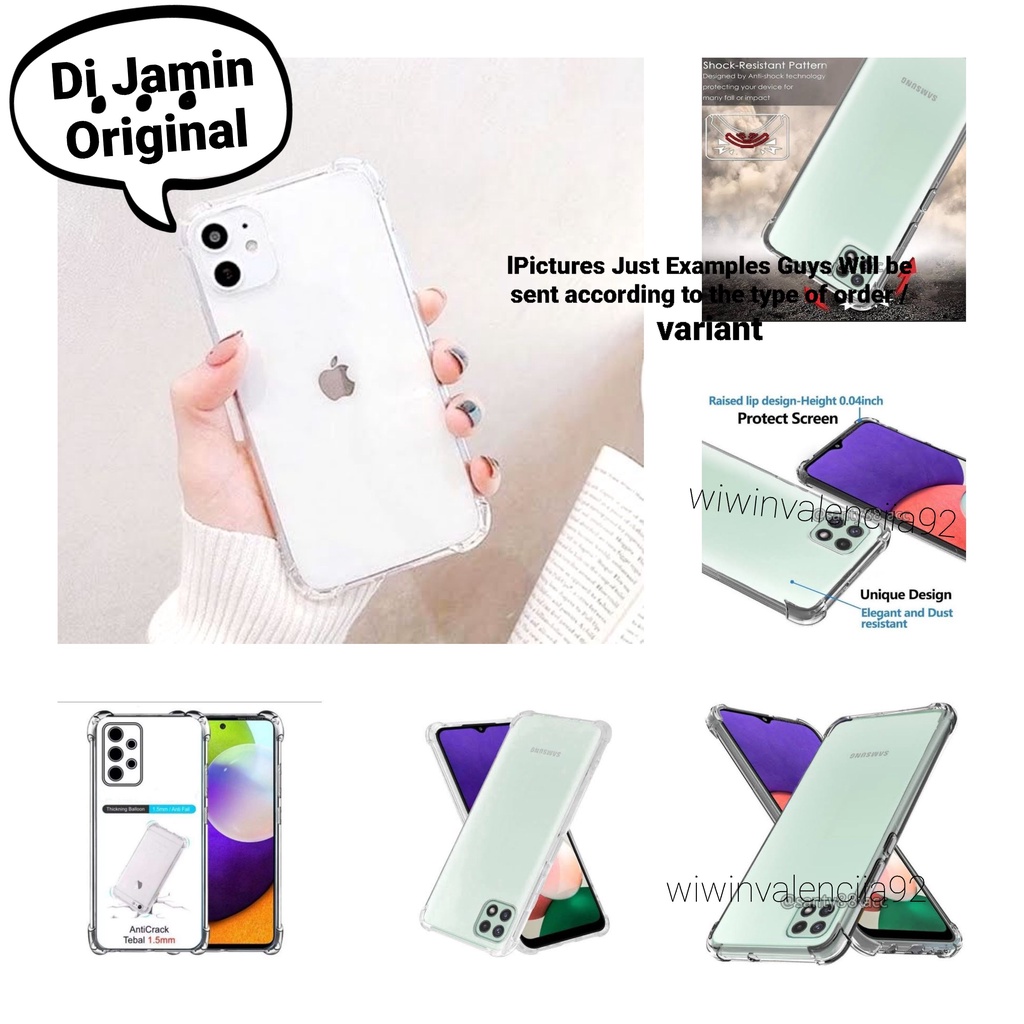 Softcase Knock THICKENING Balloon VIVO V27 V27e Y33T Y33S Y21A Y21T Y21S Y21 Y20 Y20s Y20sG Y20i Y30 Y30i Y50 Softcase TPU HD CRACK Originial Soft Case Anti Fall Airbag 1.5MM Tebal A-Jatuh,Shock Proof Anticrack Bening Clear Transparant Y33 T S A G i 4G 5G