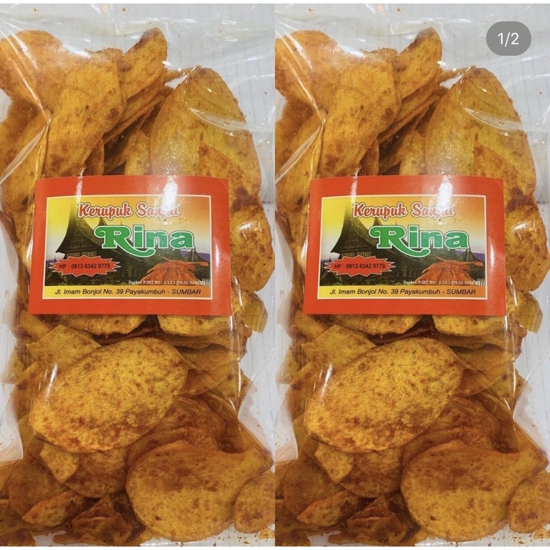 Jual Kerupuk Talas Rina 250 Gr Shopee Indonesia