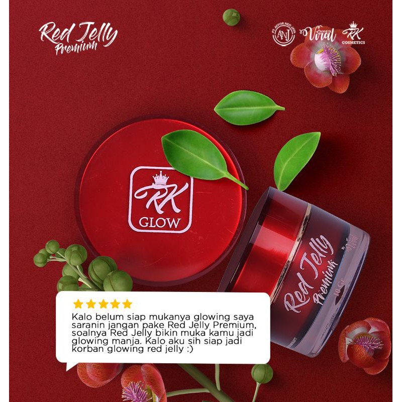 Red jelly / red jelly rk glow / red jelly original