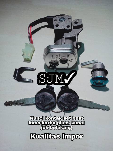 KUNCI KONTAK BEAT LAMA KARBU+KUNCI JOK BELAKANG-1