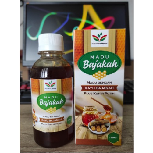 

MADU BAJAKAH PLUS KUNIR PUTIH 280 gr - NUSANTARA HERBAL