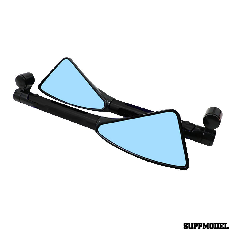 Spm 1 Pasang Kaca Spion Motor Universal Bahan Aluminum Cnc