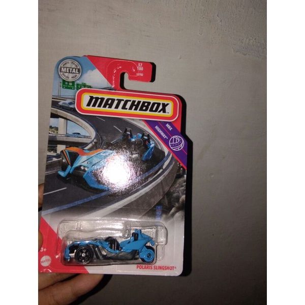 Matchbox POLARIS SLINGSHOT biru