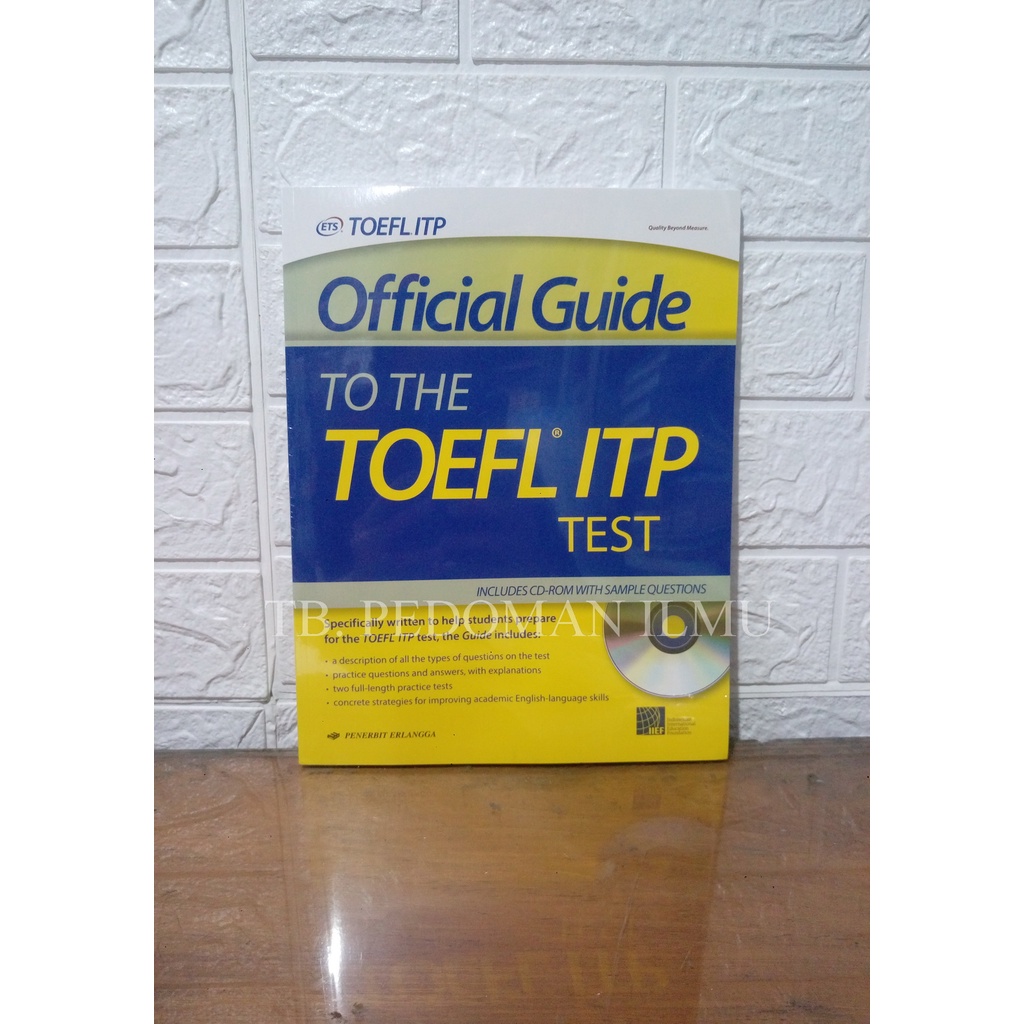 OFFICIAL GUIDE TO THE TOEFL ITP TEST - Erlangga