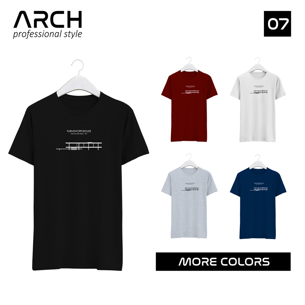 Kaos Arsitek Arch 07 Shopee Indonesia