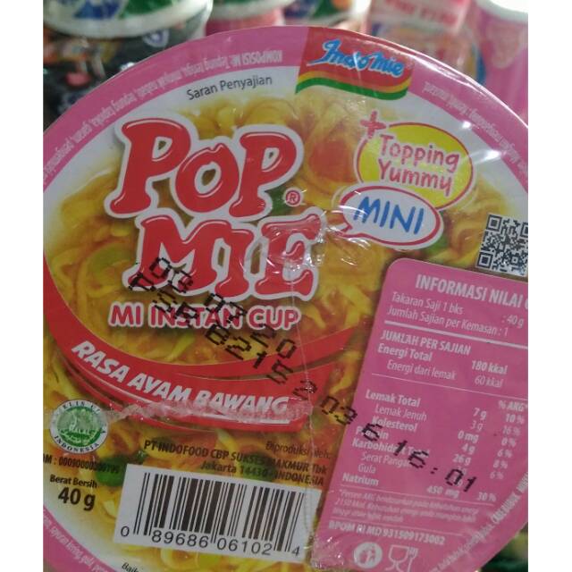 

Pop Mie instan mini