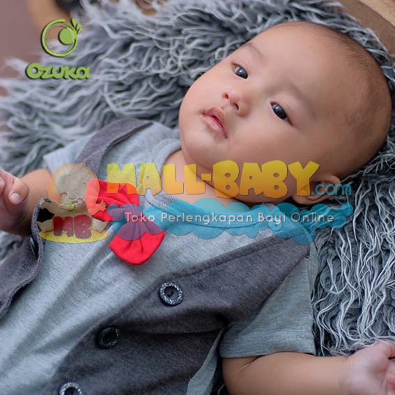 Baju Bayi Laki Laki Baru Lahir Romper Jumper Tuxedo Bayi Newborn