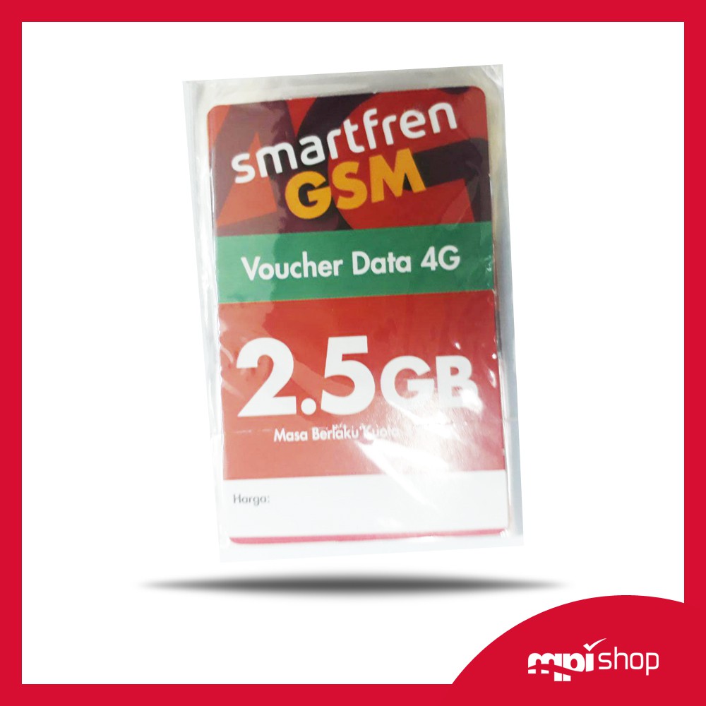Smartfren Super 4G Kuota ( Voucher Data ) -  2.5 GB