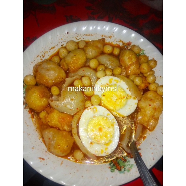 

boci telur ayam/bakso Aci instan/paket lengkap
