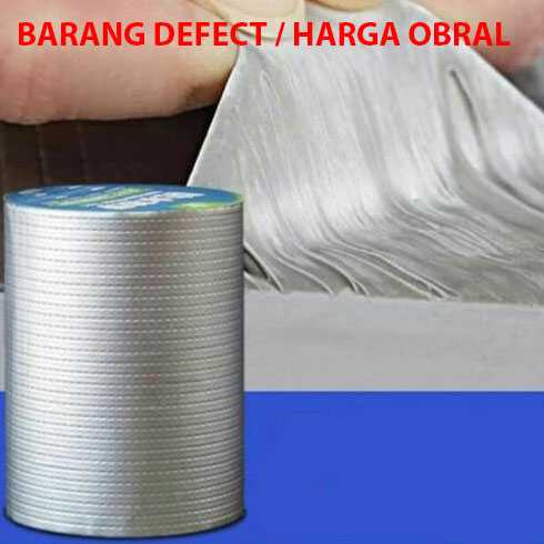 

Lakban Aluminium Foil 5 cm x 10 m (DEFECT/OBRAL)