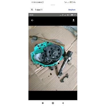 rasio gear gigi rasio  Honda beat karbu