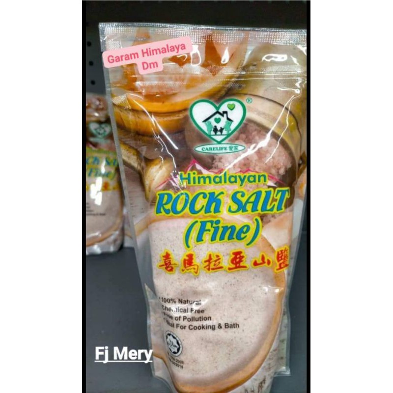 

Himalaya Rock Salt / Garam Himalaya 500gram