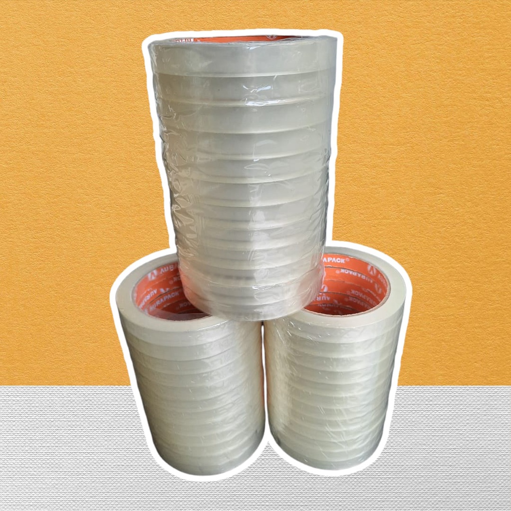 

Selotip Opp tape 12 x 72 yard berkualitas daimaru 42 micron