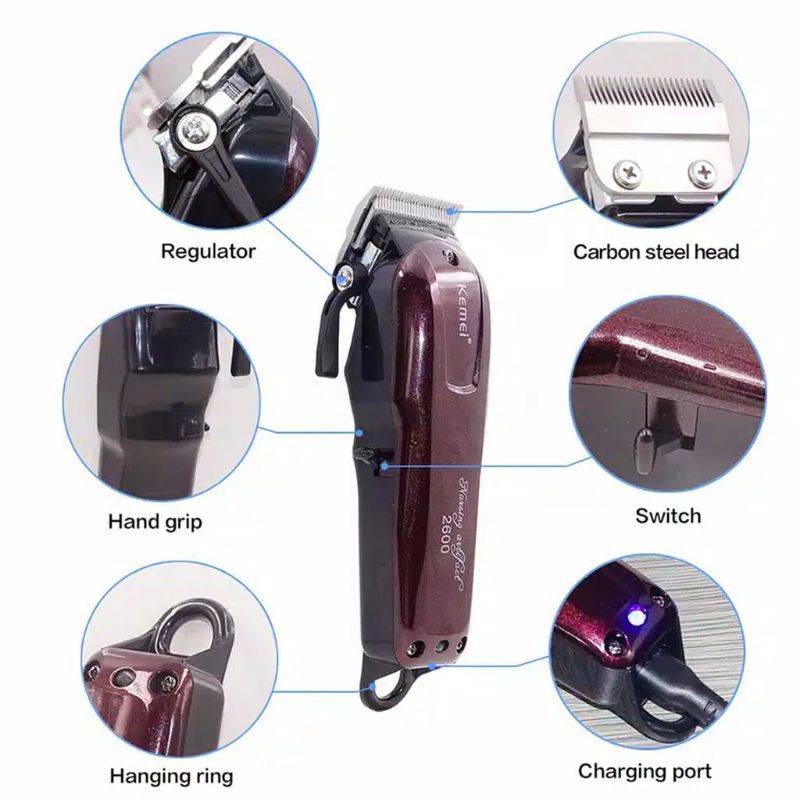 KEMEI 2600 / kliper / alat cukur rambut / mesin cukur rambut / mesin cukur