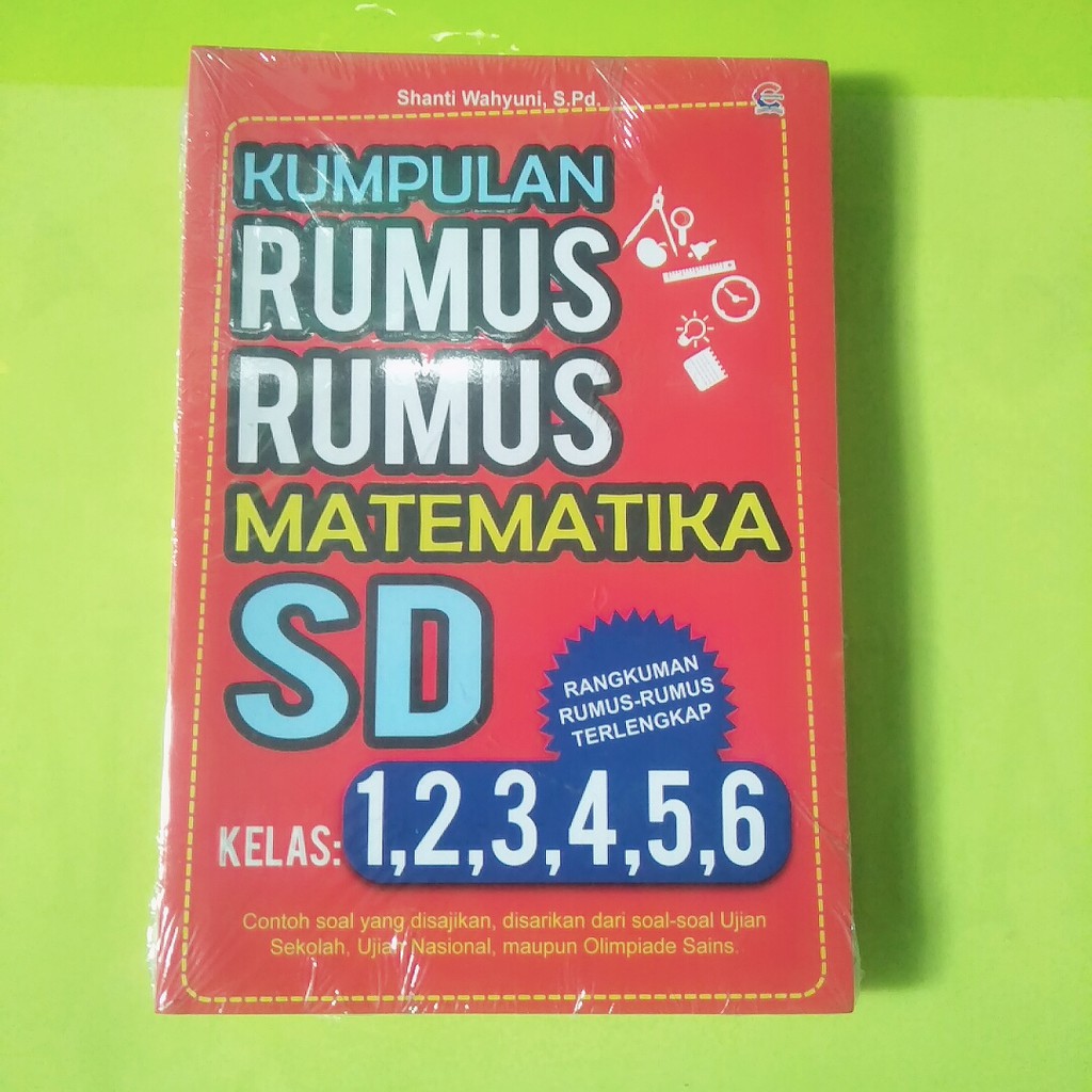 Kumpulan Rumus Rumus Matematika Sd 1 2 3 4 5 6 Shopee Indonesia