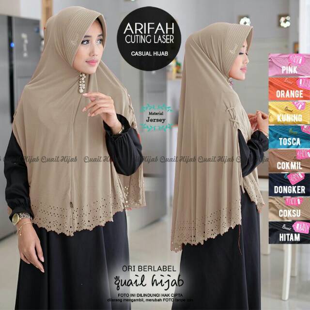 Khimar ARIFAH ORI QUAIL HIJAB
