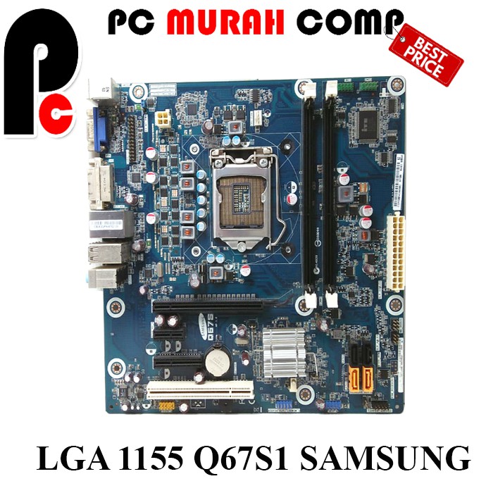 Mobo Mainboard Motherboard Q67S1 Samsung soket LGA 1155 DDR3