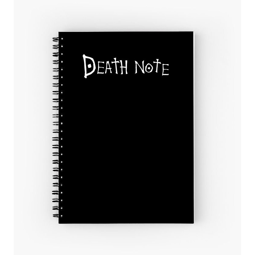 

note book / buku / anime Deathnote custom ukuran a5/a4/a6/a7