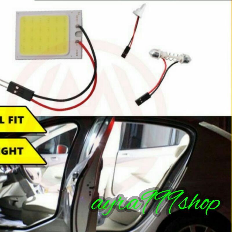 LAMPU LED PLAFON MOBIL PUTIH PNP