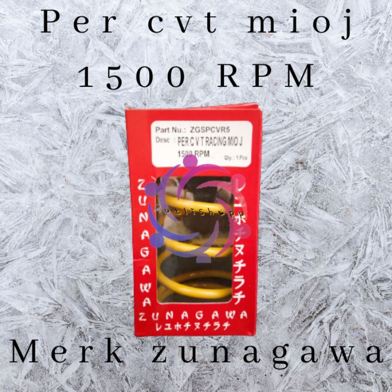 PER CVT 1500 RPM MIO J  MIO STREET MERK ZUNAGAWA