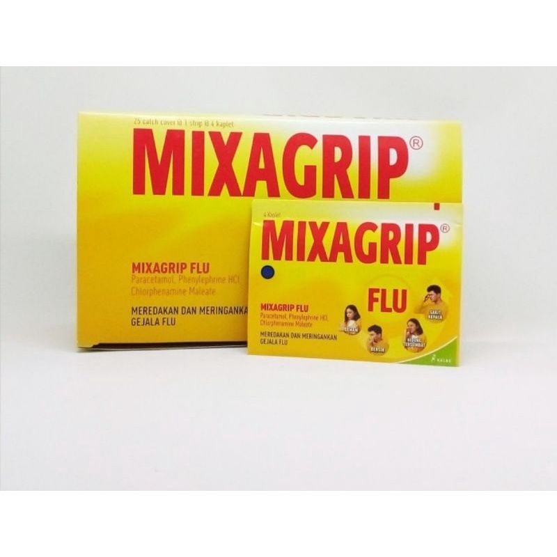 Mixagrip Flu 1strip = 4kaplet